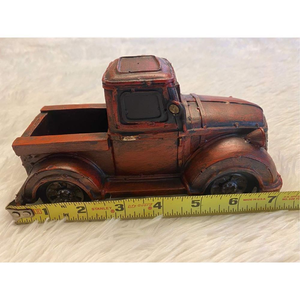šHPšNWTāRainbowĀ Inc.āVintageāLookingāRed/BlackāHomeāDecorāTruck - Picture 7 of 11